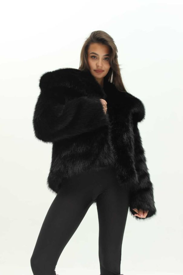 Шуба чорна