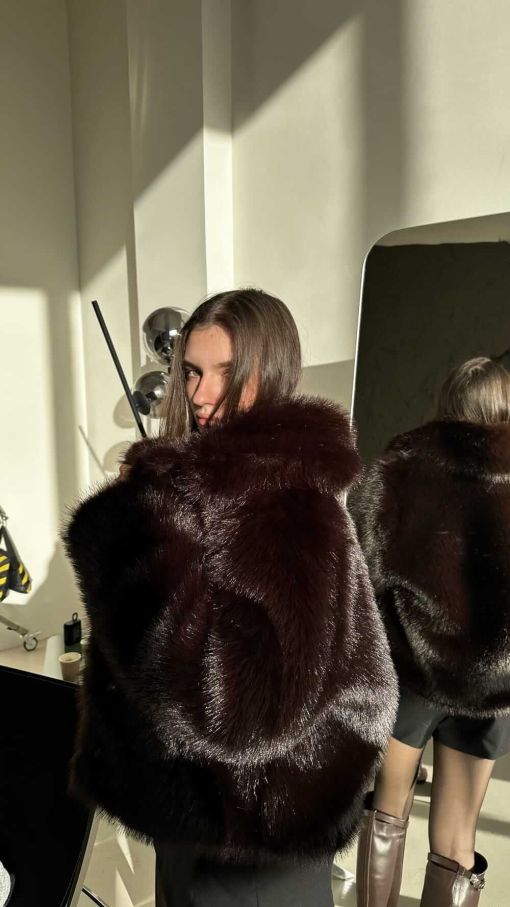 Шуба шоколадна