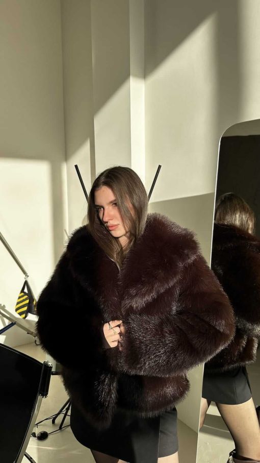 Шуба шоколадна