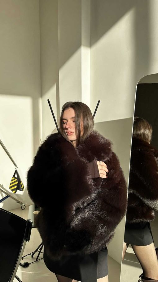 Шуба шоколадна