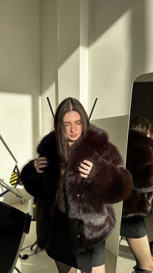 Шуба шоколадна