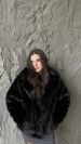 Шуба чорна