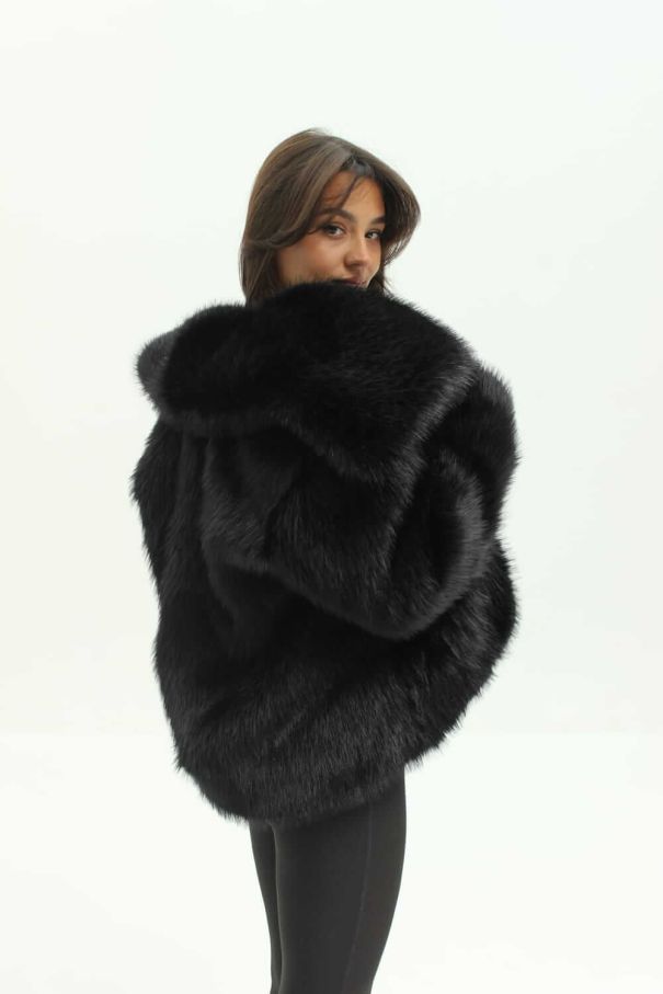 Шуба чорна