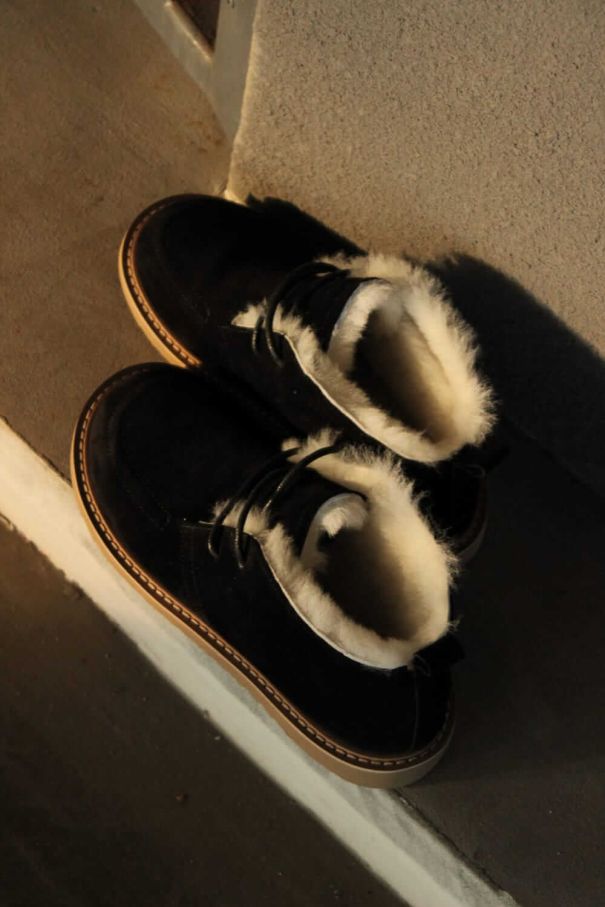 Клоги Terry на хутрі