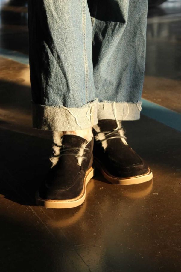 Клоги Terry на хутрі