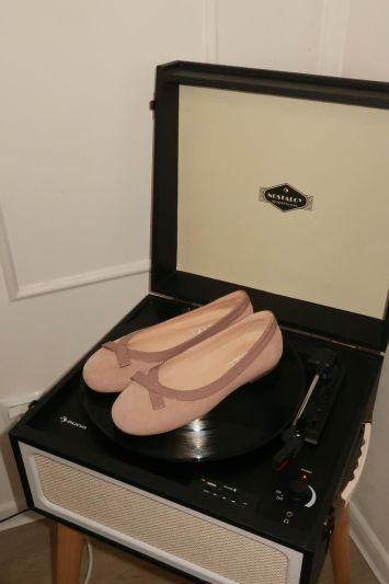 Балетки з бантиком