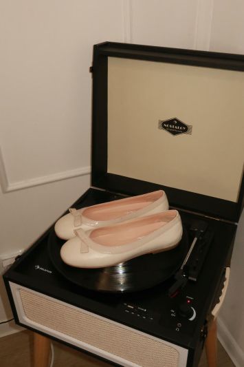 Балетки з бантиком